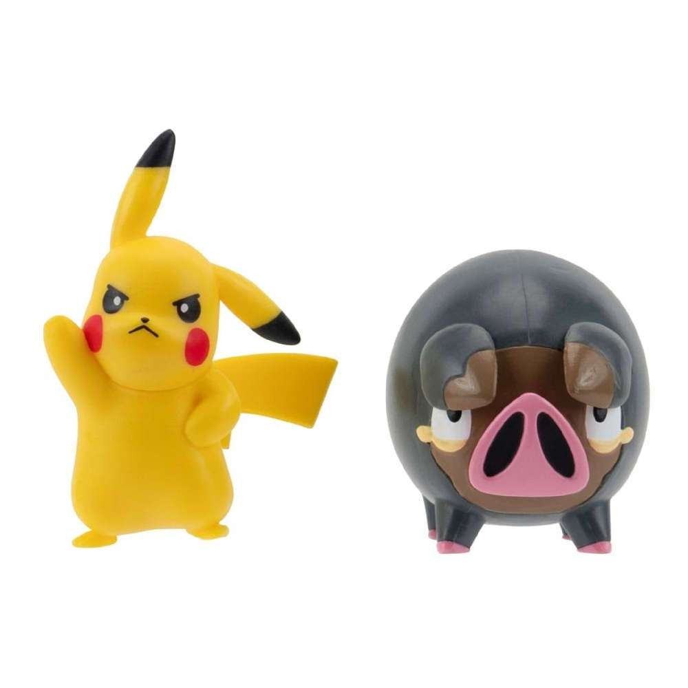 POKEMON ΦΙΓΟΥΡΕΣ ΜΑΧΗΣ 2-PACK PIKACHU & LECHONK 5ΕΚ. WAVE 17 (PKW3566)