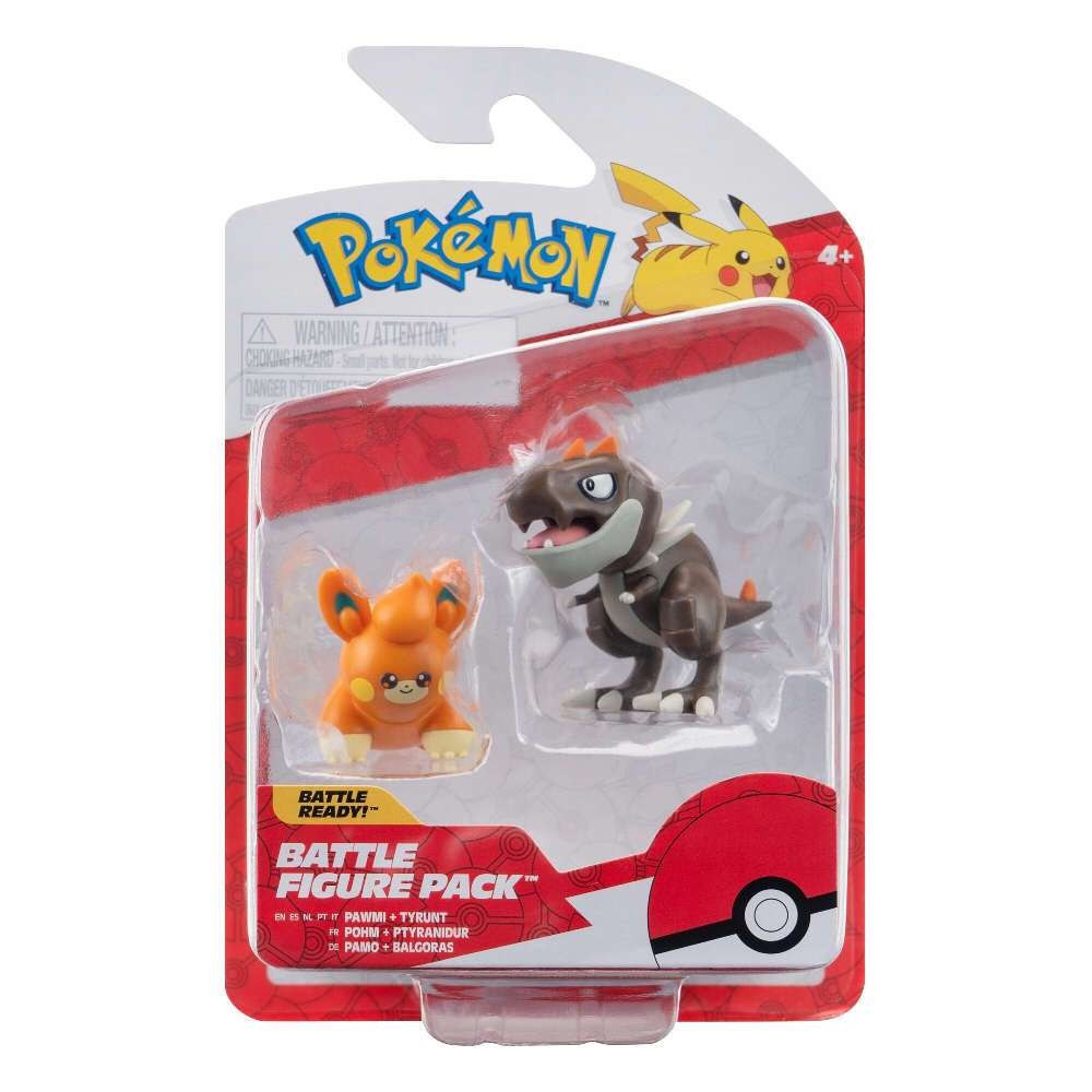 POKEMON ΦΙΓΟΥΡΕΣ ΜΑΧΗΣ 2-PACK TYRUNT & PAWMI 5ΕΚ. WAVE 17 (PKW3572)