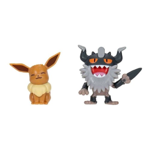 POKEMON ΦΙΓΟΥΡΕΣ ΜΑΧΗΣ 2-PACK EEVEE & PERRSERKER 4EK. WAVE 18 (PKW3577)