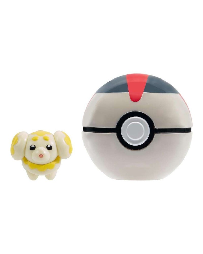 POKEMON ΦΙΓΟΥΡΑ CLIP 'N' GO FIDOUGH & TIMER BALL 5 ΕΚ. WAVE 17 (PKW3625)