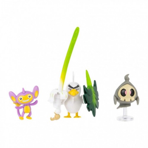 POKEMON ΣΕΤ ΜΕ 3 ΦΙΓΟΥΡΕΣ ΜΑΧΗΣ DUSKULL, AIPOM & SIRFETCH'D WAVE 26 (PKW4093)