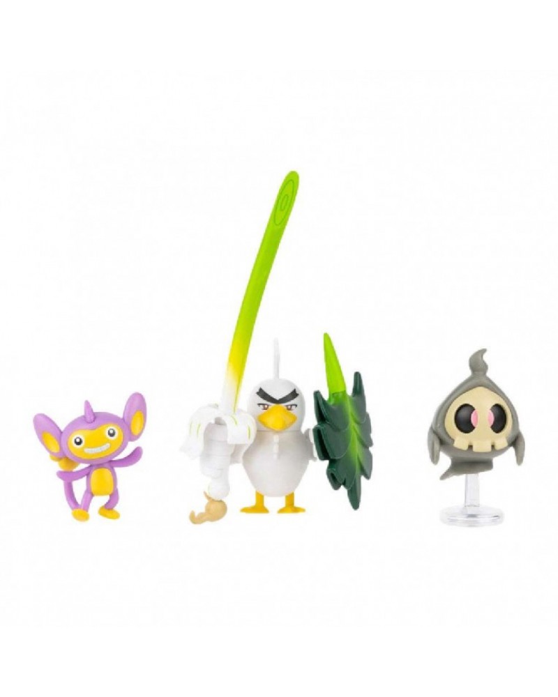 POKEMON ΣΕΤ ΜΕ 3 ΦΙΓΟΥΡΕΣ ΜΑΧΗΣ DUSKULL, AIPOM & SIRFETCH'D WAVE 26 (PKW4093)