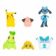 POKEMON ΦΙΓΟΥΡΕΣ 6 ΤΕΜ. W10 PIKACHU, RIOLU, CLEFFA, JOLTIK, CHIKORITA & GALARIAN DARUMAKA (PKW4099)