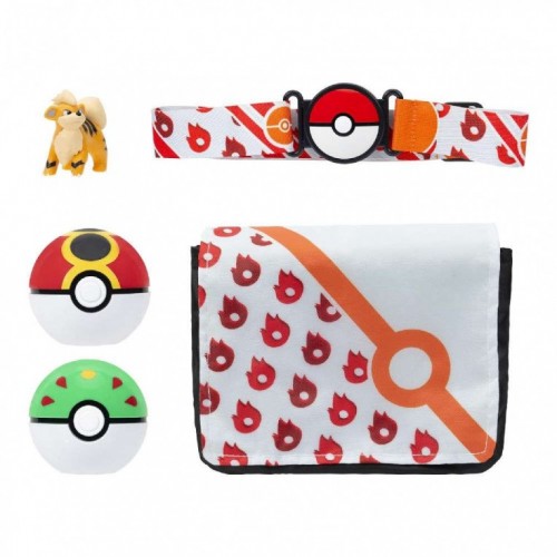 POKEMON CLIP N' GO BANDOLIER SET W6 GROWLITHE (PKW4172)