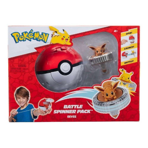 POKEMON ΣΕΤ ΜΑΧΗΣ SPINNER EEVEE & POKEBALL ΕΚΤΟΞΕΥΤΗΣ (PKW4399)