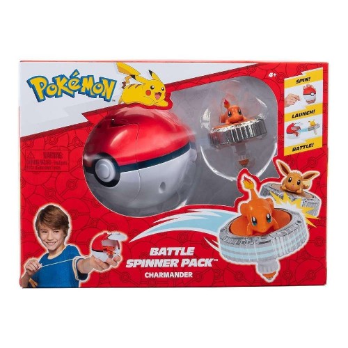 POKEMON ΣΕΤ ΜΑΧΗΣ SPINNER CHARMANDER & POKEBALL ΕΚΤΟΞΕΥΤΗΣ (PKW4401)