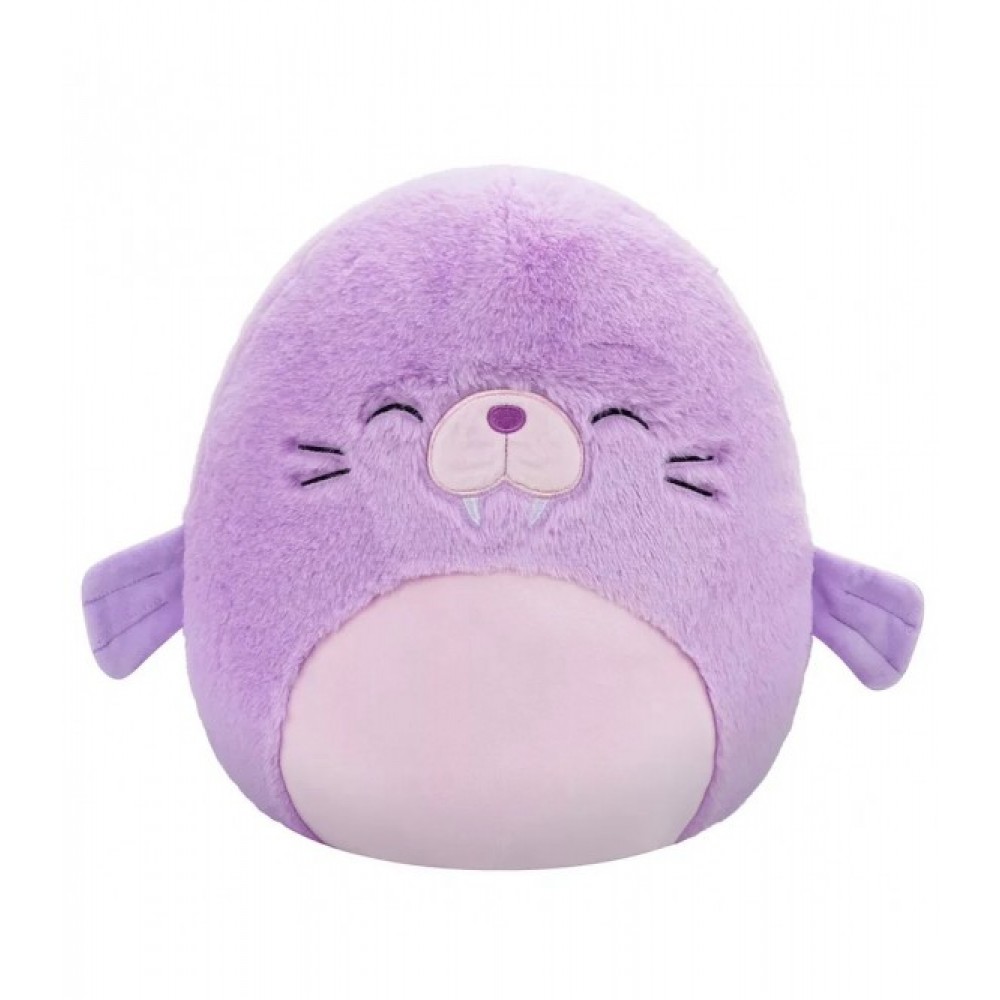 SQUISHMALLOWS-FUZZAMALLOW - ΛΟΥΤΡΙΝΑ 30,5CM W4 WINNIE Ο ΘΑΛΑΣΣΙΟΣ ΙΠΠΟΣ (SQCR06680)