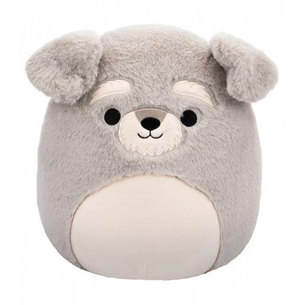 SQUISHMALLOWS-FUZZAMALLOW - ΛΟΥΤΡΙΝΑ 30,5CM W4 SHAUN Ο ΣΚΥΛΟΣ (SQCR06682)