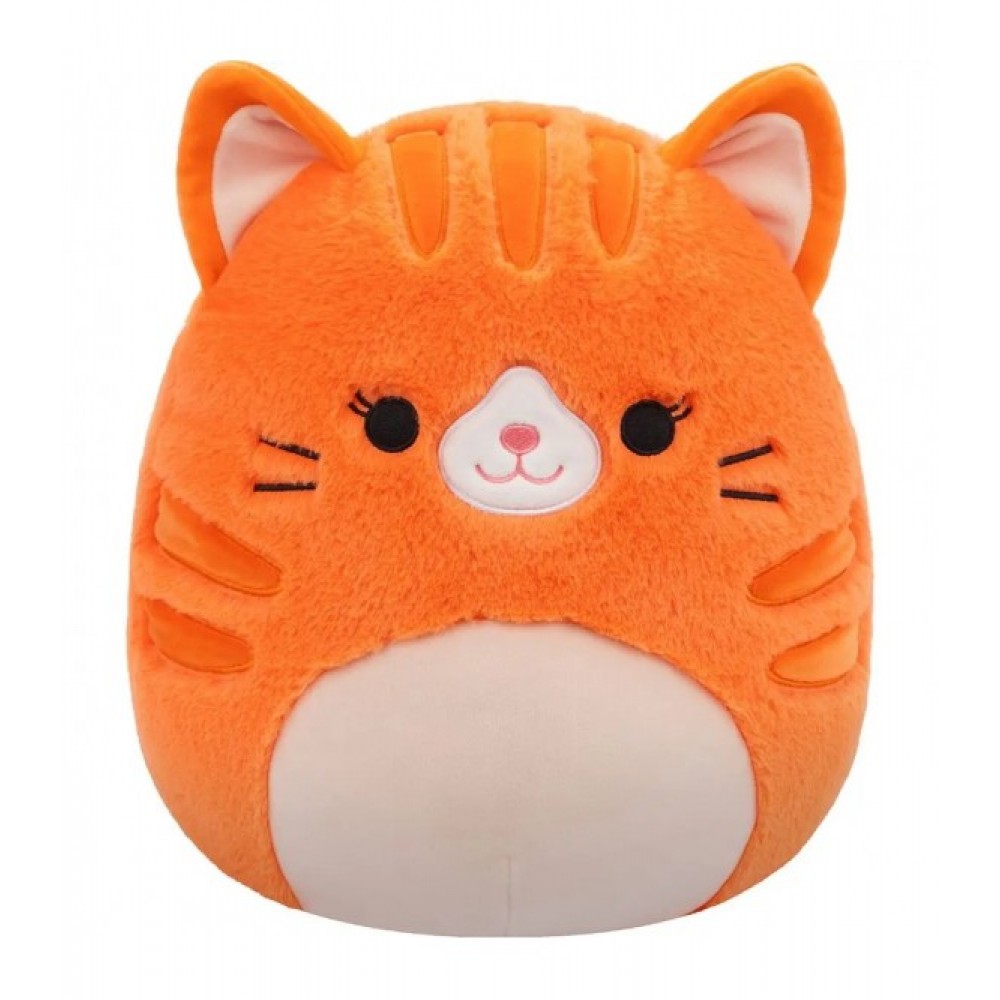 SQUISHMALLOWS-FUZZAMALLOW - ΛΟΥΤΡΙΝΑ 30,5CM W4 GIGI Η ΓΑΤΑ (SQCR06684)