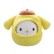 SQUISHMALLOWS-SANRIO - ΛΟΥΤΡΙΝΑ 20CM ΜΕ HOODIES HELLO KITTY IN POMPOMPURIN (SQSN00387)