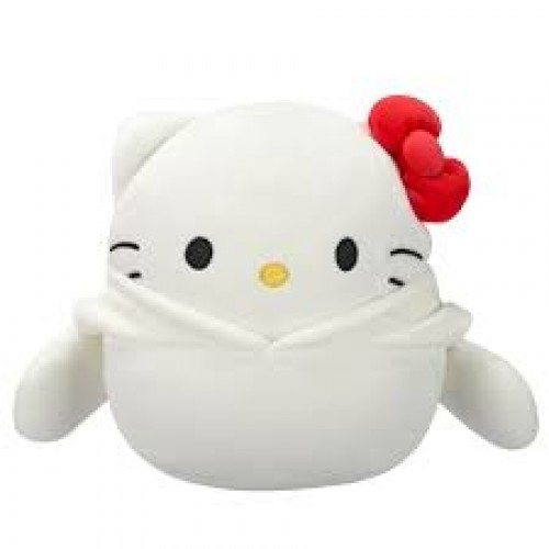 SQUISHMALLOWS-SANRIO - ΛΟΥΤΡΙΝΑ 20CM ΜΕ HOODIES HELLO KITTY IN CINNAMOROLL (SQSN00389)