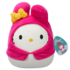 SQUISHMALLOWS-SANRIO - ΛΟΥΤΡΙΝΑ 20CM ΜΕ HOODIES HELLO KITTY IN MY MELODY (SQSN00390)