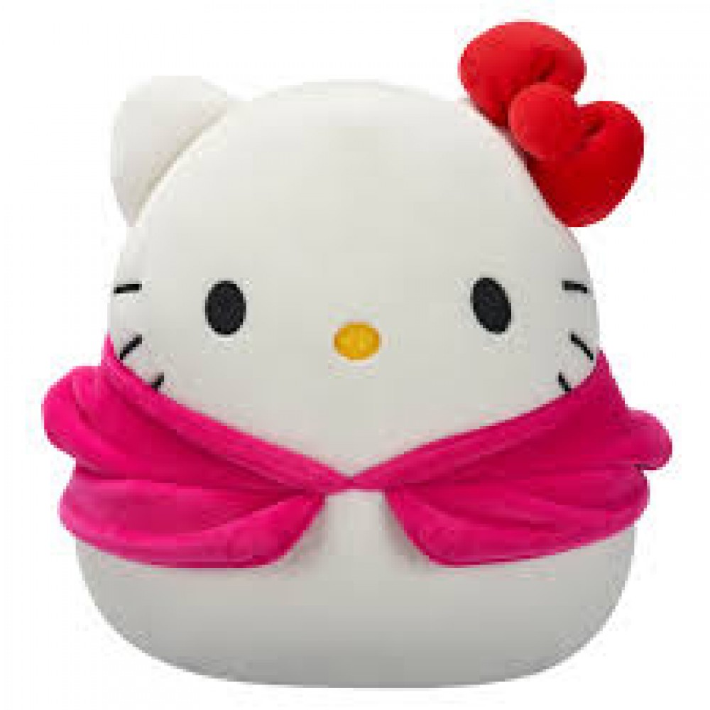 SQUISHMALLOWS-SANRIO - ΛΟΥΤΡΙΝΑ 20CM ΜΕ HOODIES HELLO KITTY IN MY MELODY (SQSN00390)