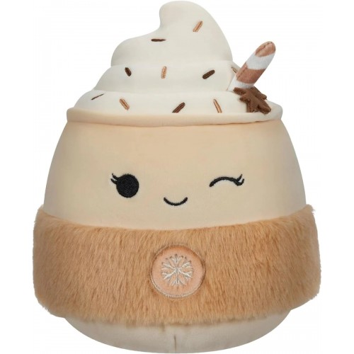 SQUISHMALLOWS-XMAS - ΛΟΥΤΡΙΝΑ 19CM W1A EGGNOG ΜΕ ΚΡΕΜΑ (SQXM00600)