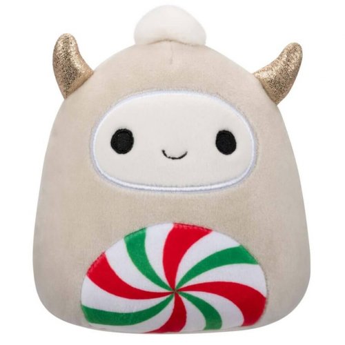 SQUISHMALLOWS-XMAS - ΛΟΥΤΡΙΝΑ 19CM W1B ΑΣΠΡΟ ΓΙΕΤΙ (SQXM00609)