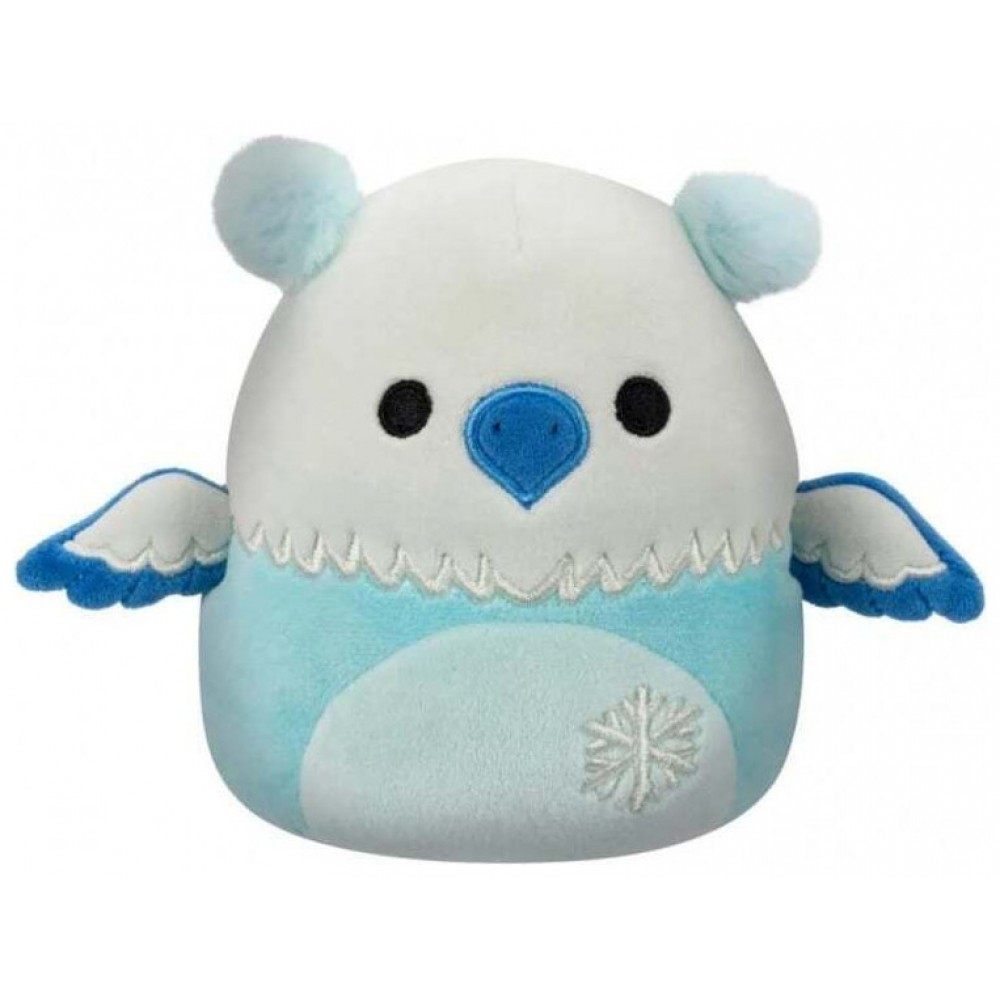 SQUISHMALLOWS-XMAS - ΛΟΥΤΡΙΝΑ 19CM W1B ΠΑΓΩΜΕΝΟΣ ΓΡΥΠΑΣ (SQXM00612)