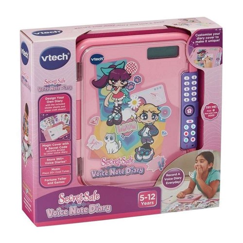 VTECH KIDISECRETS ΜΥΣΤΙΚΟ ΗΜΕΡΟΛΟΓΙΟ VOICE NOTE (VTE58190)