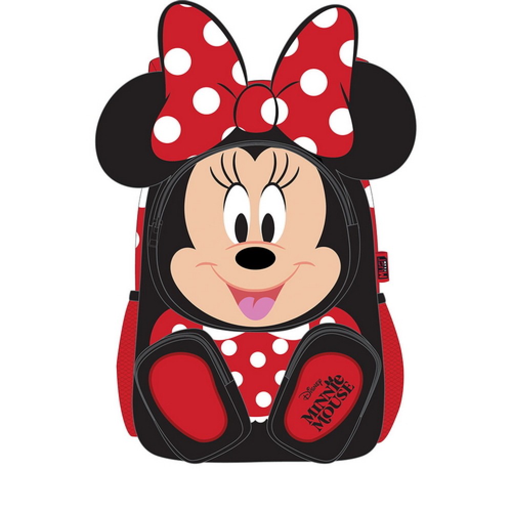 MUST TEAM ΣΑΚΙΔΙΟ ΝΗΠΙΟΥ 27Χ10Χ31ΕΚ 2ΘΗΚΕΣ MINNIE RED BOW (565889)