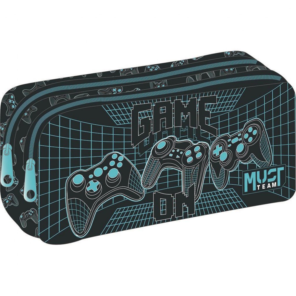 MUST TEAM ΣΧΟΛΙΚΗ ΚΑΣΕΤΙΝΑ ΒΑΡΕΛΑΚΙ GAME ON ΜΕ 2 ΘΗΚΕΣ (587177) 