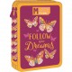 MUST TEAM ΚΑΣΕΤΙΝΑ ΔΙΠΛΗ ΓΕΜΑΤΗ 15Χ5Χ21ΕΚ BUTTERFLY FOLLOW YOUR DREAMS (587247) 
