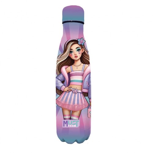 MUST TEAM ΘΕΡΜΟΣ ΜΕ ΚΑΠΑΚΙ ΑΝΟΞΕΙΔΩΤΟ 500 ML FASHION GIRL (587484)