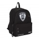 MUST TEAM ΣΑΚΙΔΙΟ ΠΛΑΤΗΣ MONOCHROME CLASSIC 32Χ19Χ42 2 ΚΕΝΤΡΙΚΕΣ ΘΗΚΕΣ ΜΑΥΡH ΜΕ ΓΚΡΙ PAOK (130258)