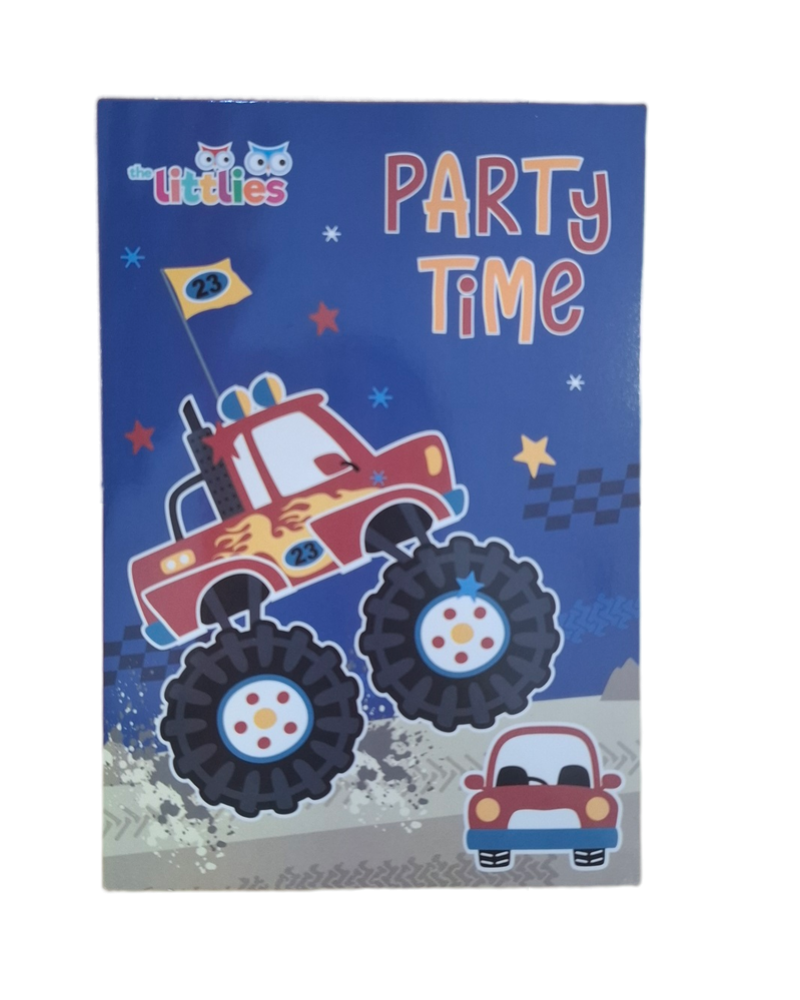 THE LITTLIES ΠΡΟΣΚΛΗΣΕΙΣ ΠΑΡΤΥ 6 ΤΜΧ. MONSTER TRUCK (646740)