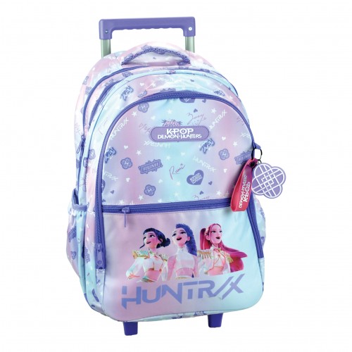 GIM TROLLEY ΣΧΟΛΙΚΟ PURPLE DEMON HUNTERS (364-02074)