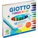 GIOTTO ΜΑΡΚΑΔΟΡΙ ΧΟΝΤΡΟΙ 12ΤΕΜ TURBO MAXI (454000)