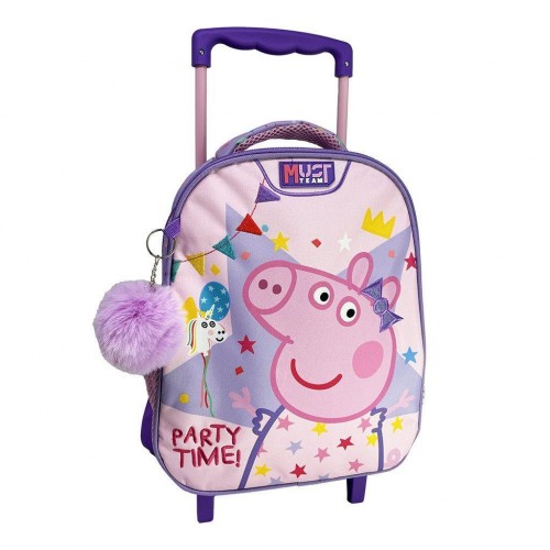MUST TROLLEY ΝΗΠΙΟΥ 27Χ10Χ31 2ΘΗΚΕΣ PEPPA PIG CELEBRATE WITH PEPPA (482838)