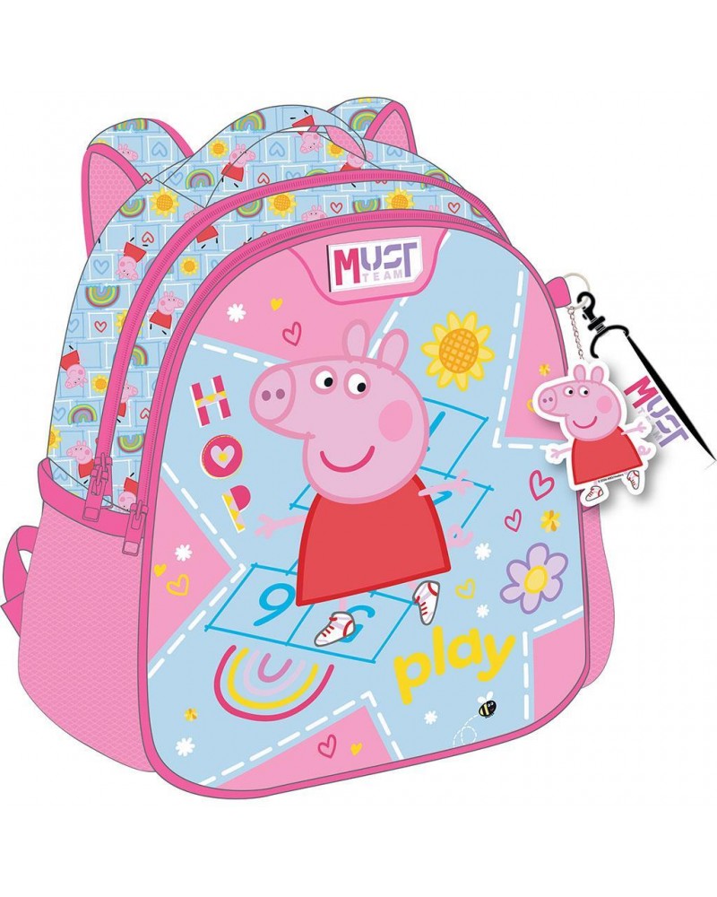 MUST TEAM ΣΑΚΙΔΙΟ ΝΗΠΙΟΥ 27Χ10Χ31ΕΚ 2ΘΗΚΕΣ PEPPA PIG (482848)