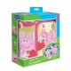 MUST TEAM ΣΕΤ ΦΑΓΗΤΟΔΟΧΕΙΟ PP 800ML & ΠΑΓΟΥΡΙ PP 500ML PEPPA PIG (482859)