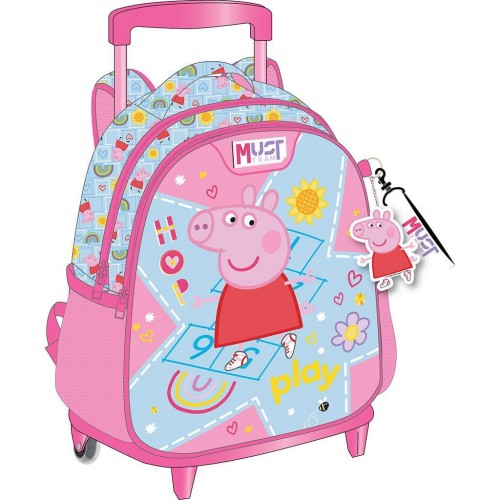 MUST TEAM TROLLEY ΝΗΠΙΟΥ 27Χ10Χ31ΕΚ 2ΘΗΚΕΣ PEPPA PIG (482860)