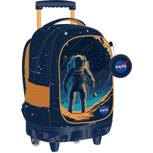 MUST TROLLEY ΔΗΜΟΤΙΚΟΥ 34X20X44 3ΘΗΚΕΣ NASA ASTRONAUT IN UNIVERSE (486111)