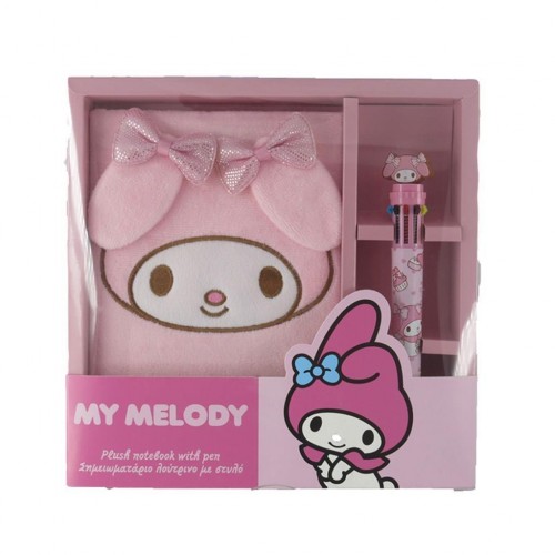 ΣΗΜΕΙΩΜΑΤΑΡΙΟ ΛΟΥΤΡΙΝΟ ΜΕ ΣΤΥΛΟ ΣΕΤ MY MELODY (490137)