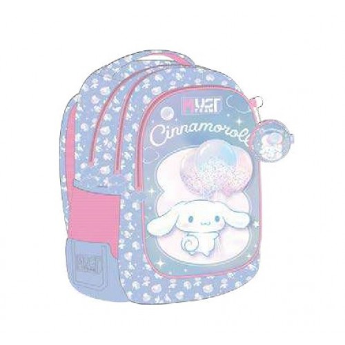 MUST ΣΑΚΙΔΙΟ ΔΗΜΟΤΙΚΟΥ 32X18X43 3ΘΗΚΕΣ CINNAMOROLL BALLOONS (490177)