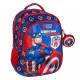 MUST ΣΑΚΙΔΙΟ ΔΗΜΟΤΙΚΟΥ 32X18X43 3ΘΗΚΕΣ CAPTAIN AMERICA (506282)