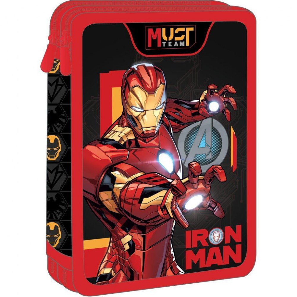 MUST ΚΑΣΕΤΙΝΑ ΔΙΠΛΗ ΓΕΜΑΤΗ 15X5X21 IRON MAN (506308)