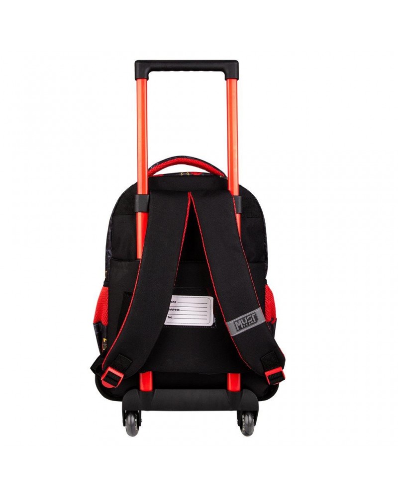 MUST TROLLEY ΔΗΜΟΤΙΚΟΥ 34X20X44 3ΘΗΚΕΣ IRON MAN (506310)