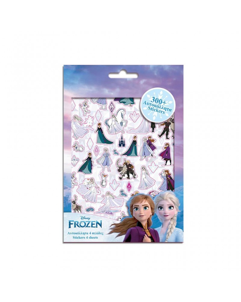 ΑΥΤΟΚΟΛΛΗΤΑ 300ΤΕΜ ΜΠΛΟΚ 14,5Χ21,5ΕΚ FROZEN 2  (563129)