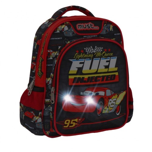 MUST ΣΑΚΙΔΙΟ ΝΗΠΙΟΥ 27Χ10Χ31 DISNEY CARS FUEL INJECTED 2 ΘΗΚΕΣ (563365)
