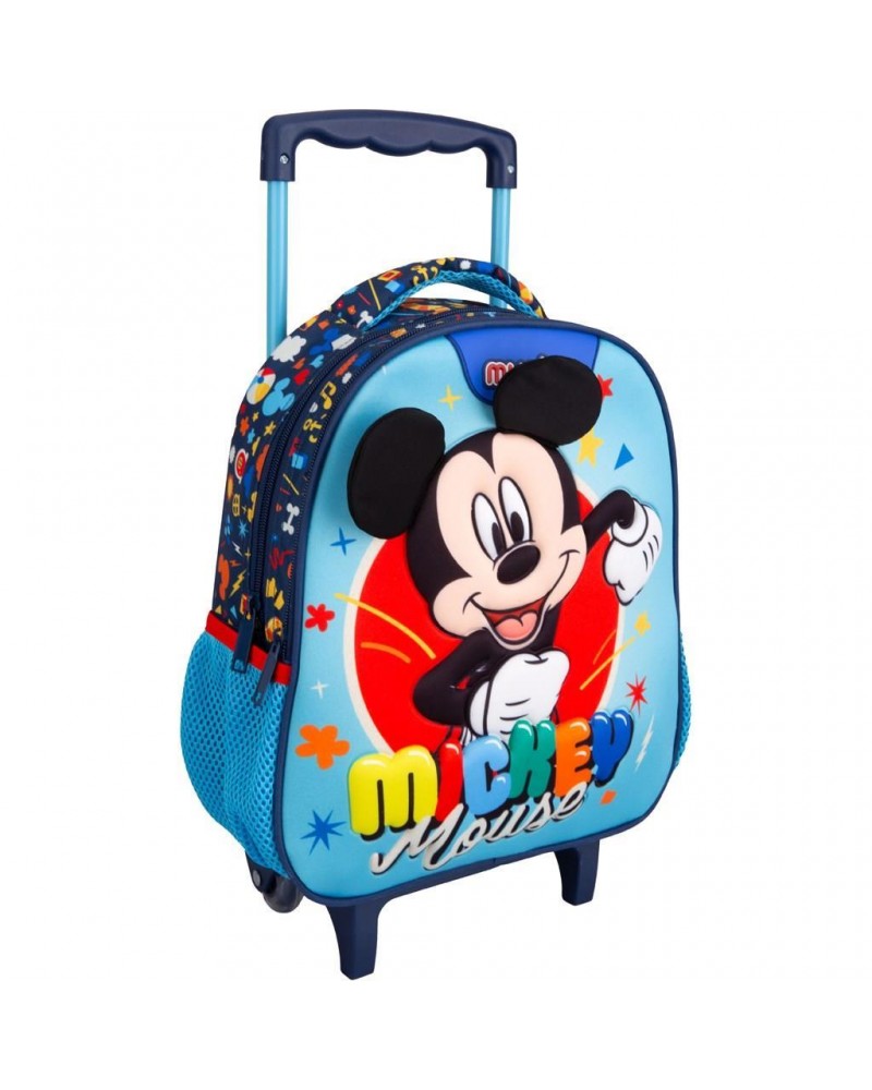 MUST TROLLEY ΝΗΠΙΟΥ 27x10x31 2ΘΗΚΕΣ MICKEY MOUSE (564312)