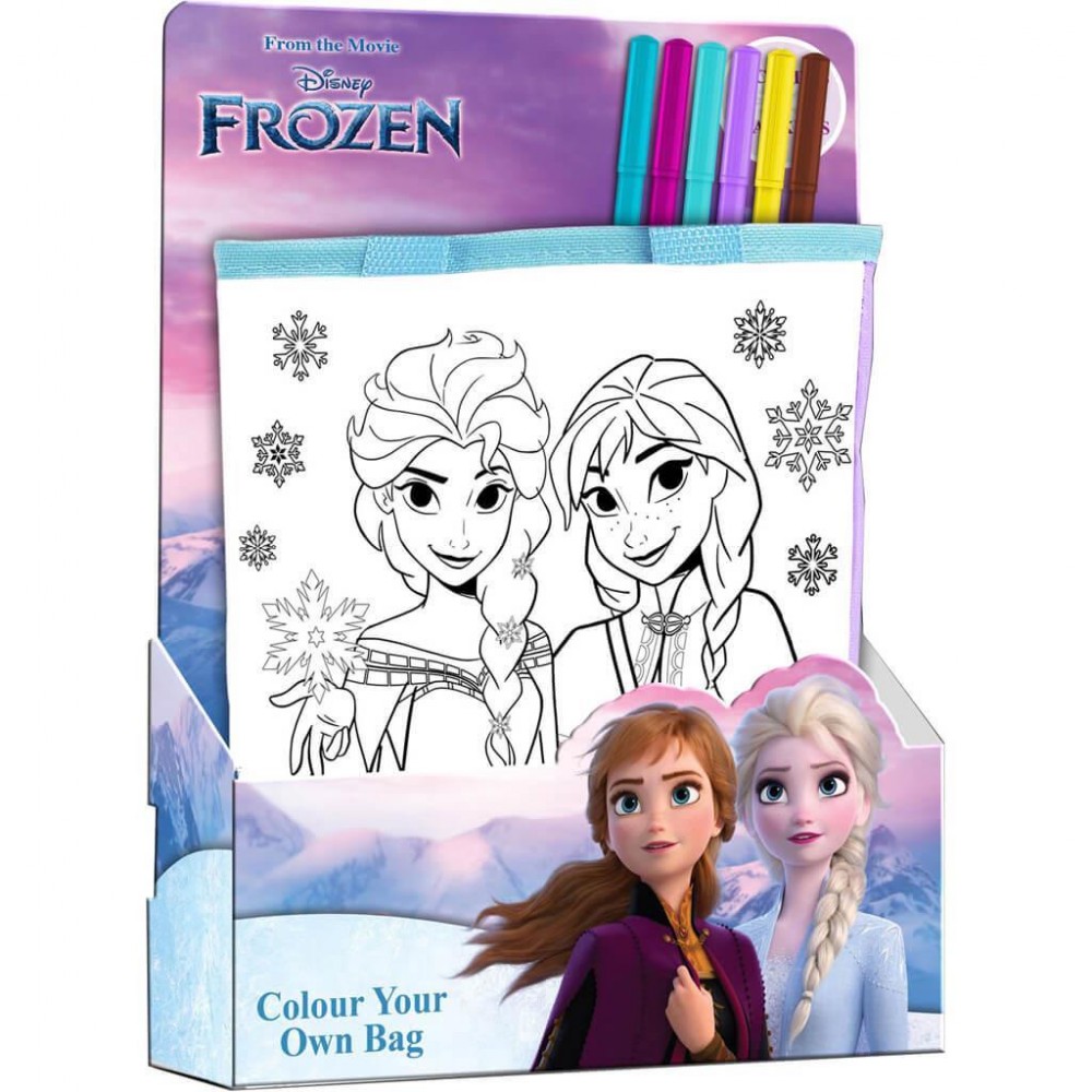 ΤΣΑΝΤΑ ΧΡΩΜΑΤΙΣΜΟΥ ΜΕ 6 ΜΑΡΚΑΔΟΡΟΥΣ FROZEN (564504)