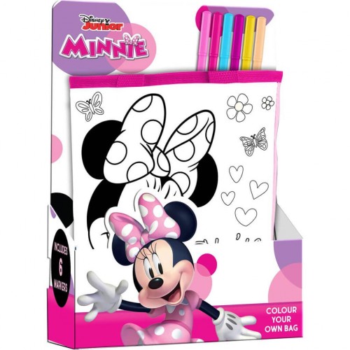 ΤΣΑΝΤΑ ΧΡΩΜΑΤΙΣΜΟΥ ΜΕ 6 ΜΑΡΚΑΔΟΡΟΥΣ MINNIE (564505)