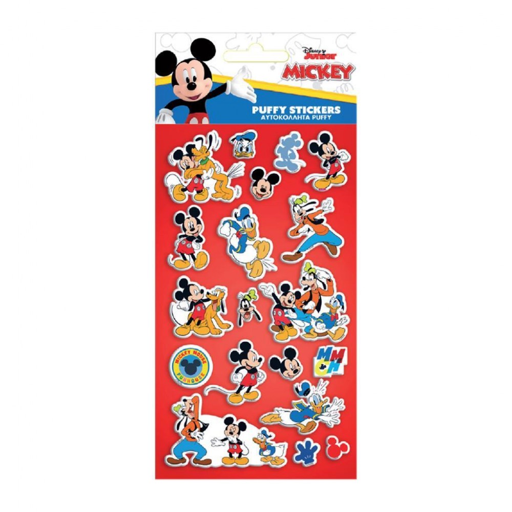 ΑΥΤΟΚΟΛΛΗΤΑ PUFFY 10X22EK MICKEY (564551)