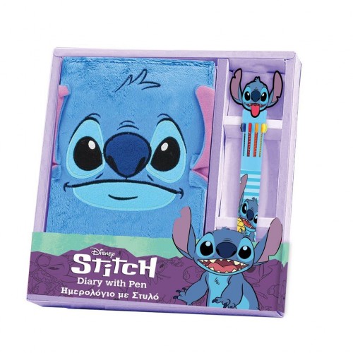 ΣΗΜΕΙΩΜΑΤΑΡΙΟ ΛΟΥΤΡΙΝΟ ΜΕ ΣΤΥΛΟ ΣΕΤ LILO & STITCH (564853)
