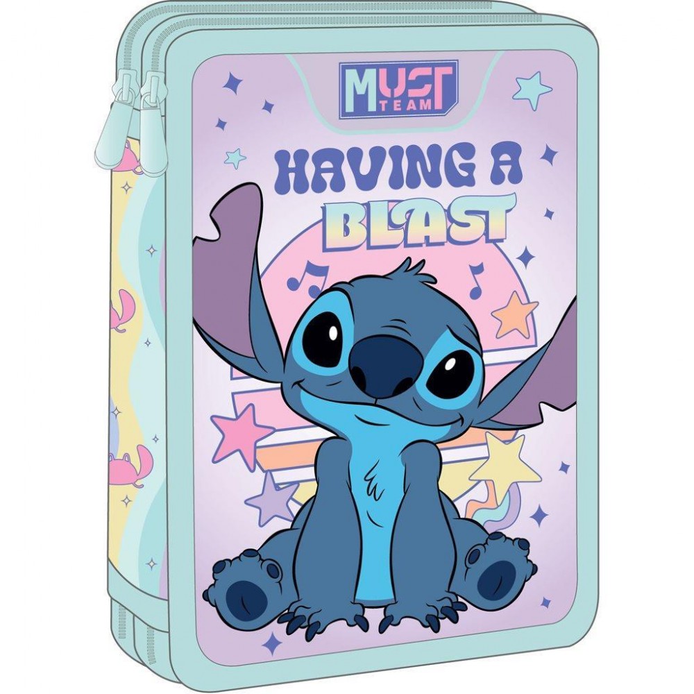 MUST ΚΑΣΕΤΙΝΑ ΔΙΠΛΗ ΓΕΜΑΤΗ 15X5X21 LILO & STITCH HAVING A BLAST (565020)