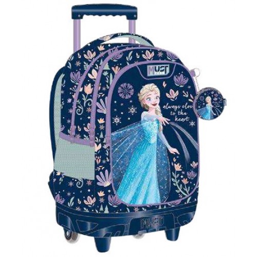 MUST TROLLEY ΔΗΜΟΤΙΚΟΥ 34X20X44 3ΘΗΚΕΣ FROZEN ALWAYS CLOSE TO THE HEART (565033)