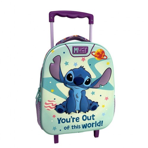MUST TROLLEY ΝΗΠΙΟΥ 27Χ10Χ31 2ΘΗΚΕΣ LILO & STITCH YOU RE OUT OF THIS WORLD (565073)