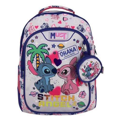 MUST TEAM ΣΧΟΛΙΚΟ ΣΑΚΙΔΙΟ 32Χ18Χ43ΕΚ STITCH (565773)